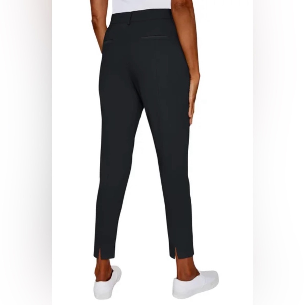 💙 Mario Serrani - Women's Pull-on Black Stretchy Pants (NWT) - Picture 2 of 14
